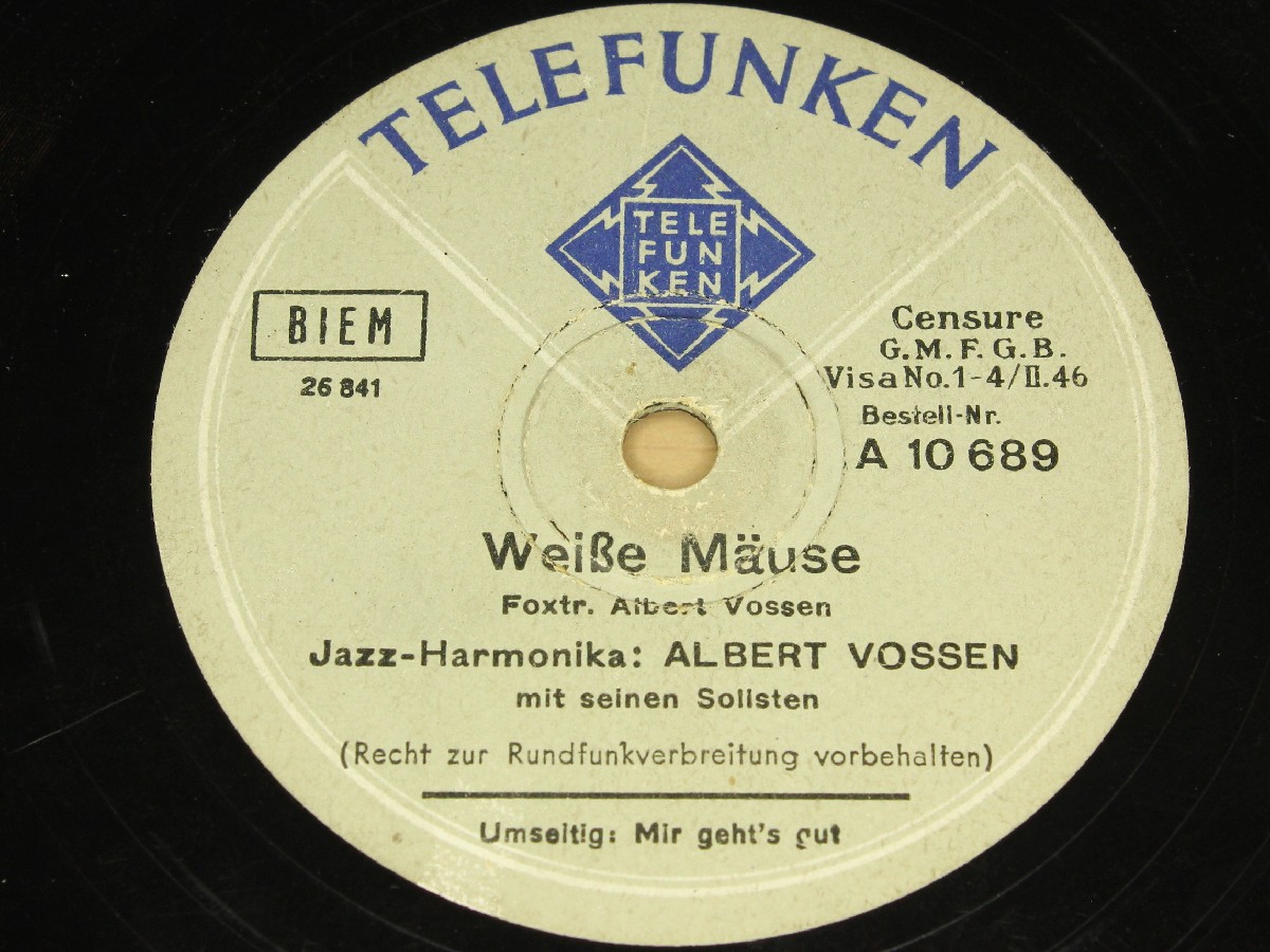 Albert Vossen Mit Seinen Solisten - Drunter Und Drüber - Denk' An Mich Albert Vossen Mit Seinen Solisten - Drunter Und Drüber - Denk' An Mich
