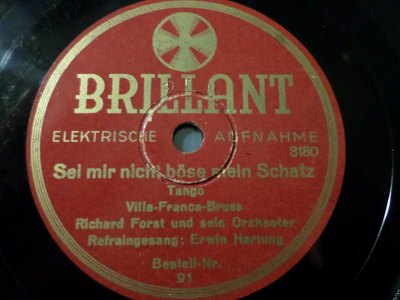 ERWIN HARTUNG / ERNST HARTEN &quot;Die Dorfmusik / Sei mir nicht böse mein